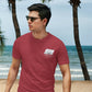 Fayetteville Surf Co. Red Surfboard Shirt