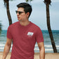 Norman Surf Co. Red Surfboard Shirt